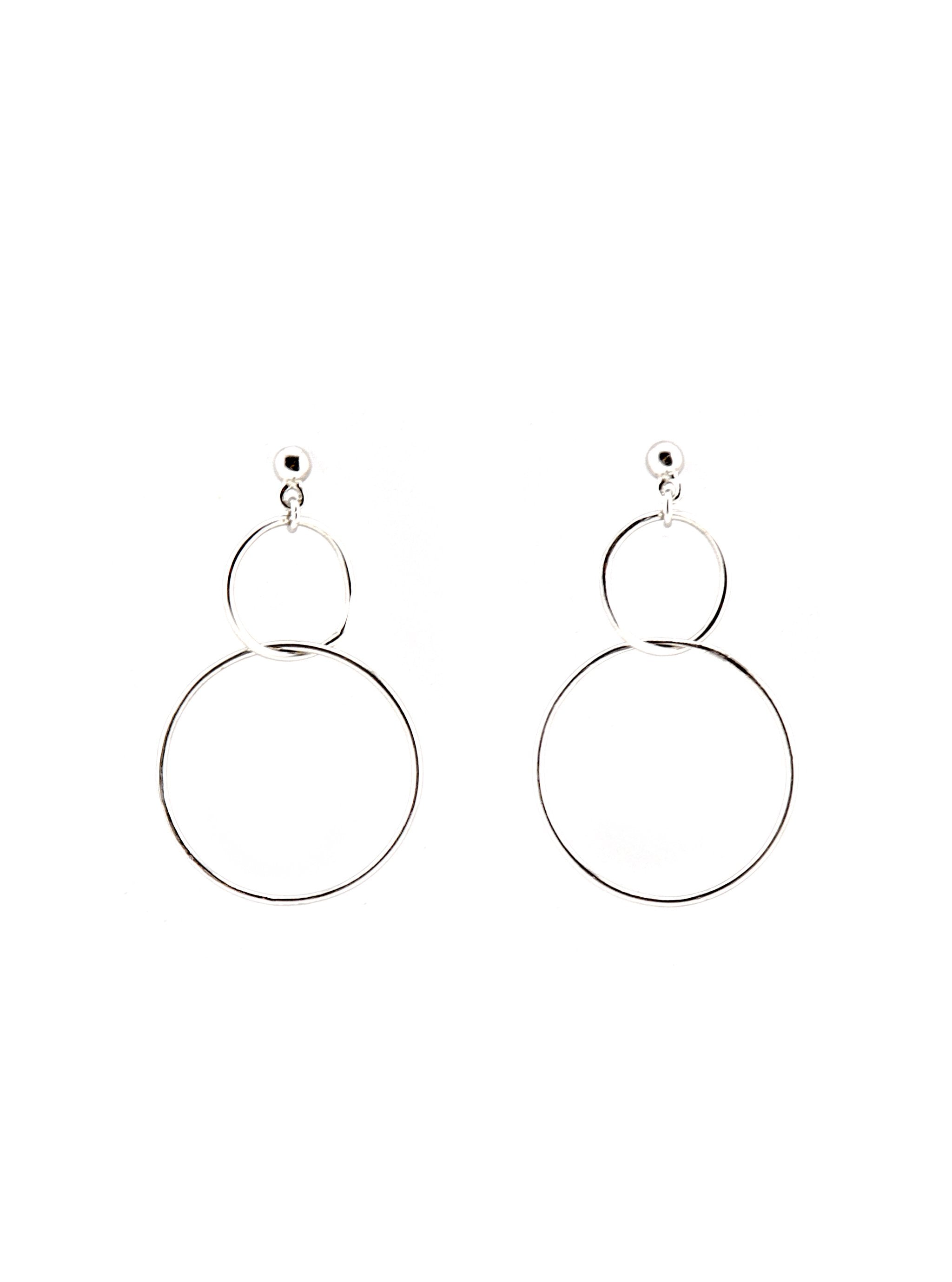 KYLA SILVER EARRINGS - Simplique Mode