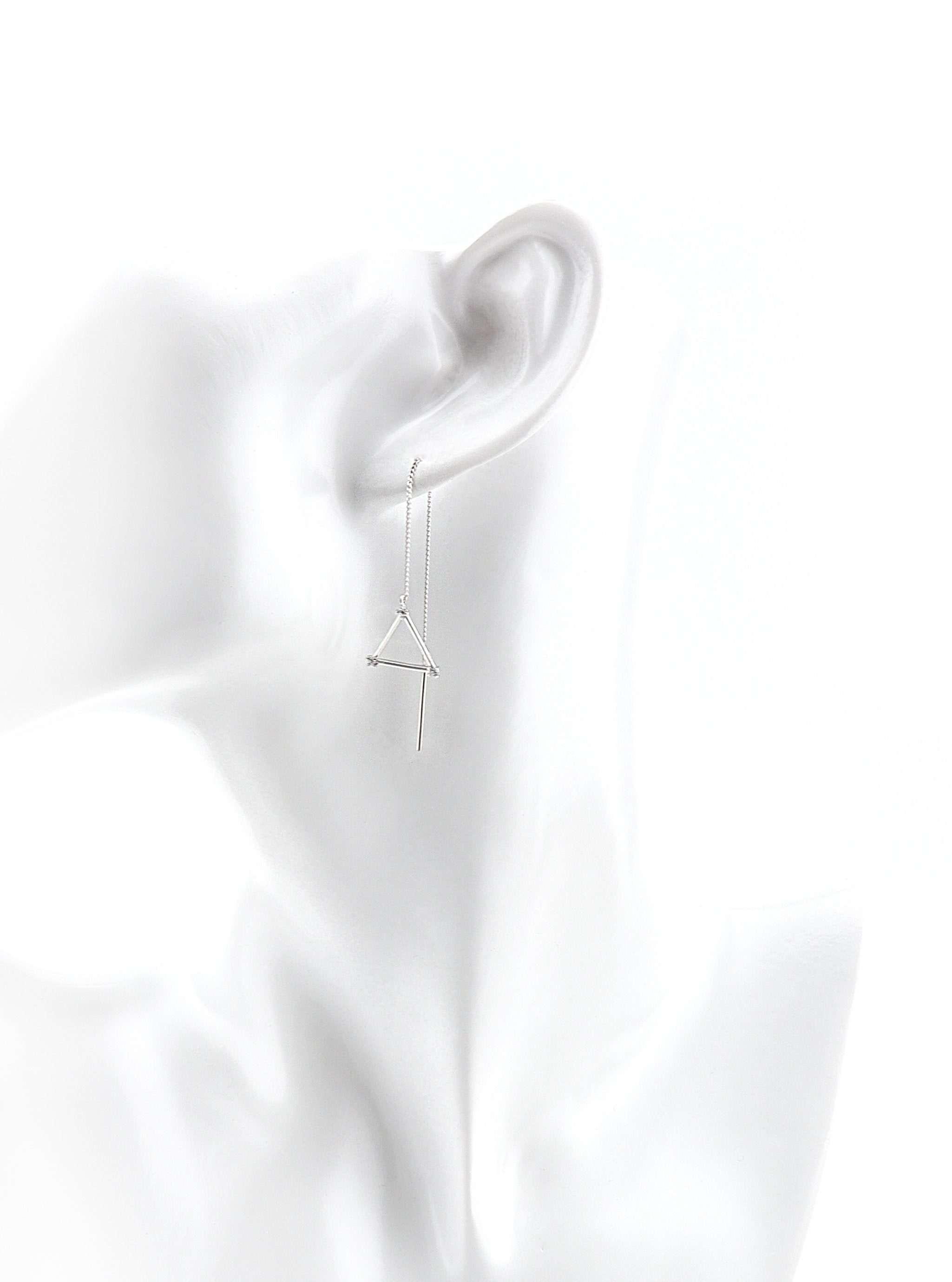 KARLEE SILVER EARRINGS - Simplique Mode
