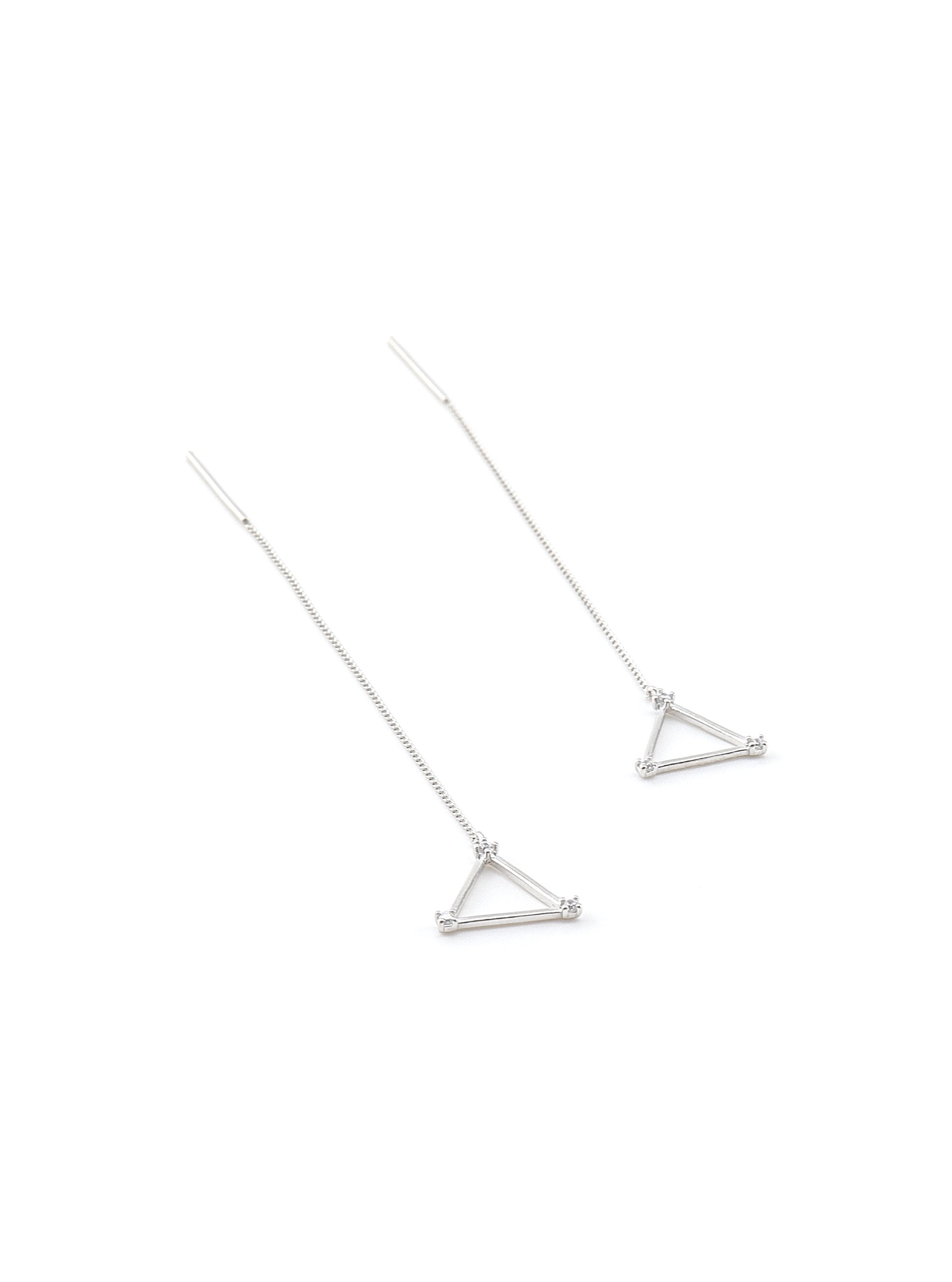KARLEE SILVER EARRINGS - Simplique Mode