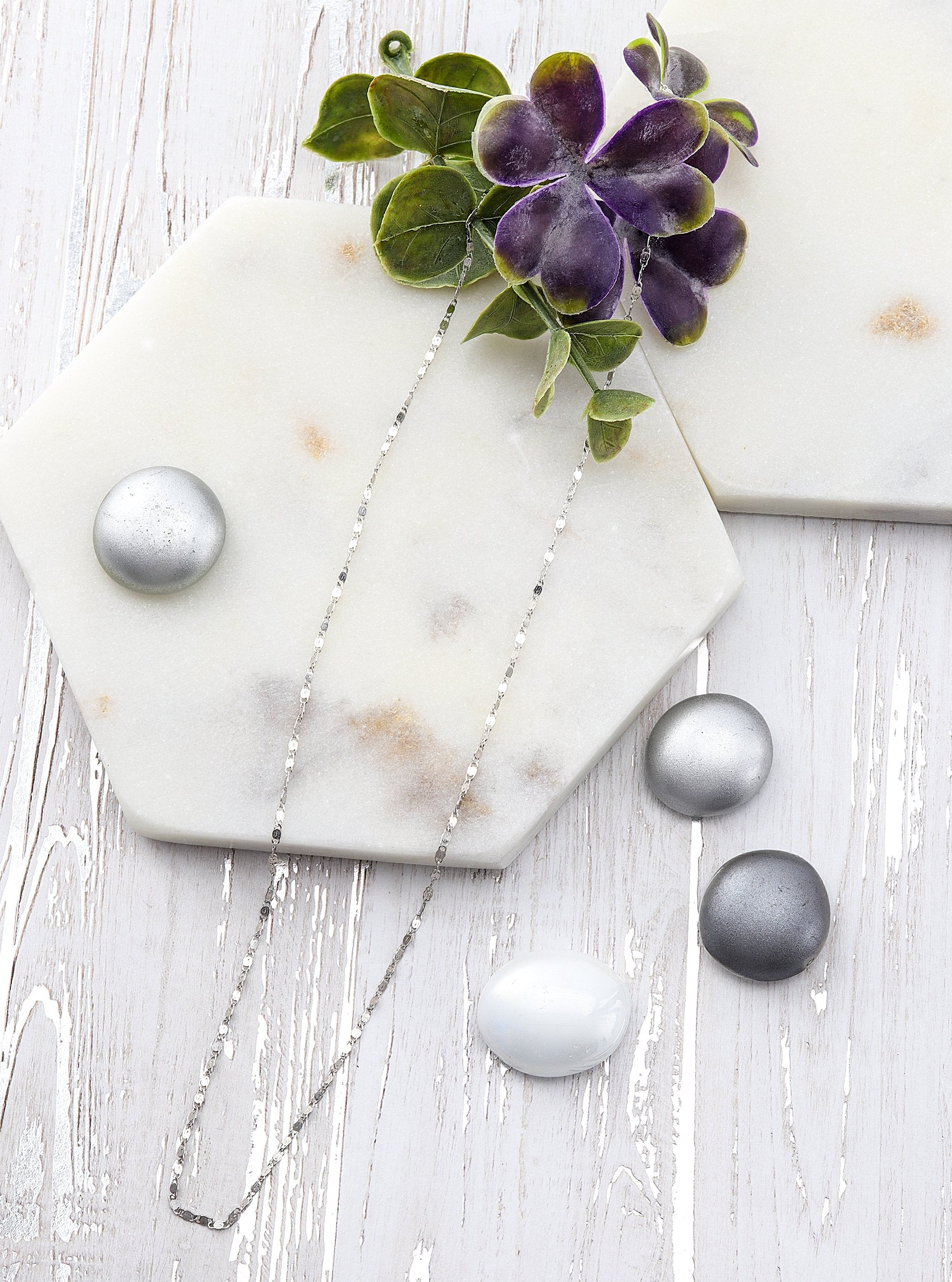 KALLIE SILVER NECKLACE - Simplique Mode
