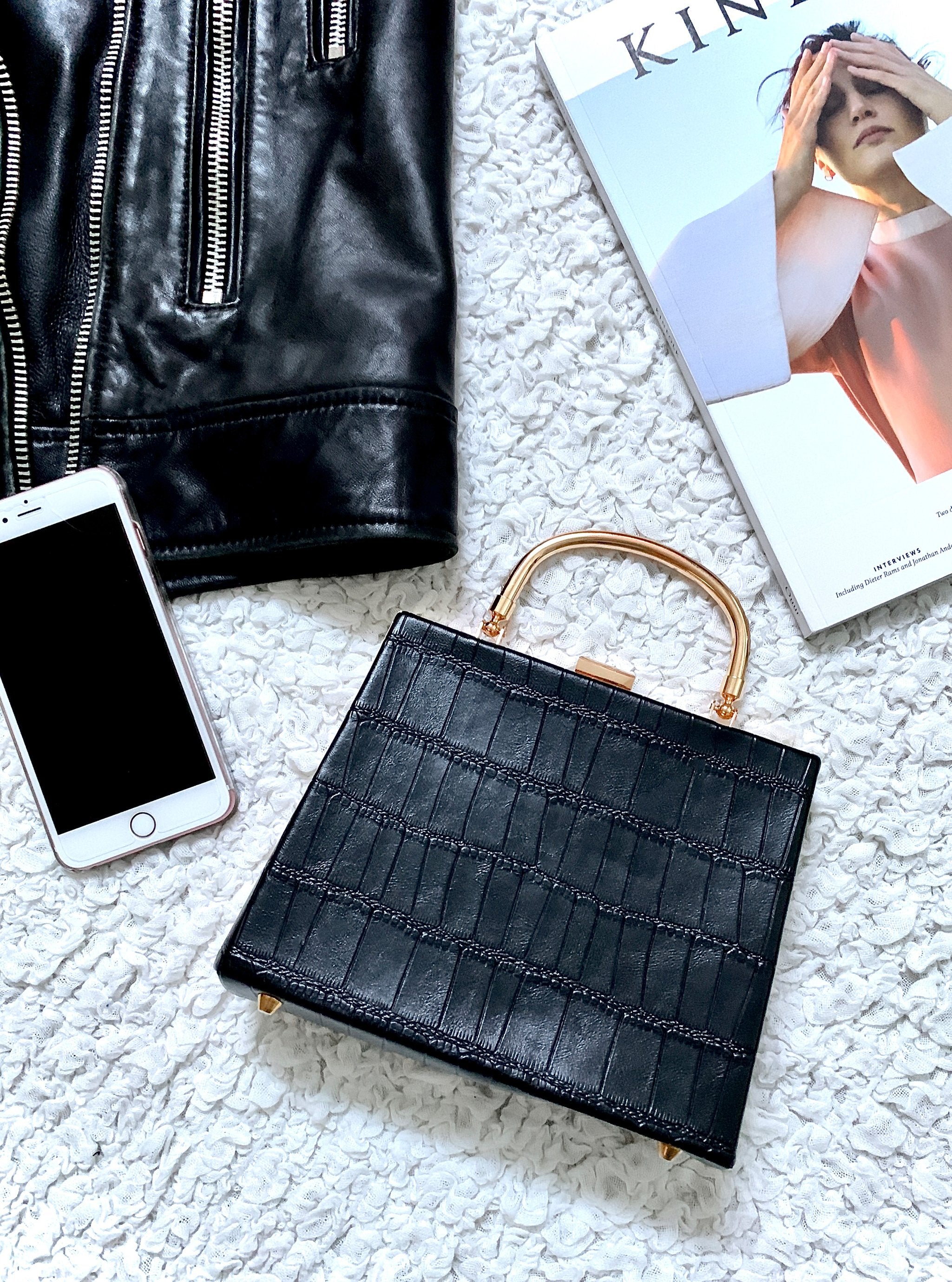 BAILA TOP HANDLE BAG - Simplique Mode