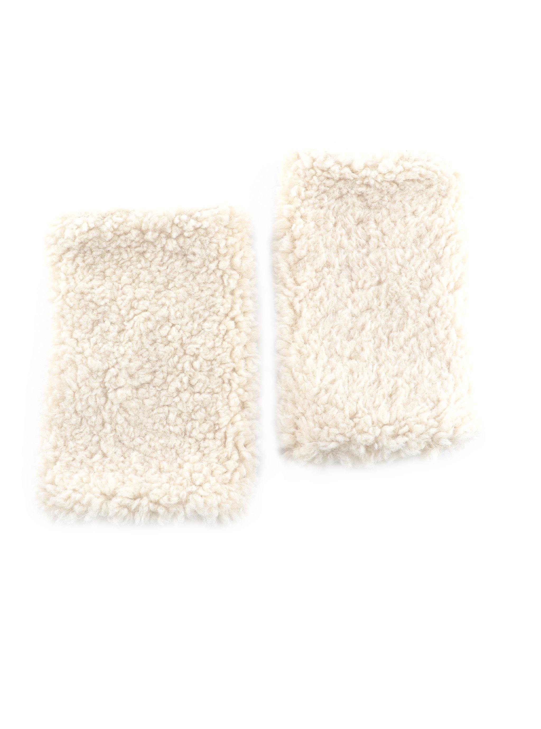 PAYDEN FAUX FUR FINGERLESS GLOVES - Simplique Mode