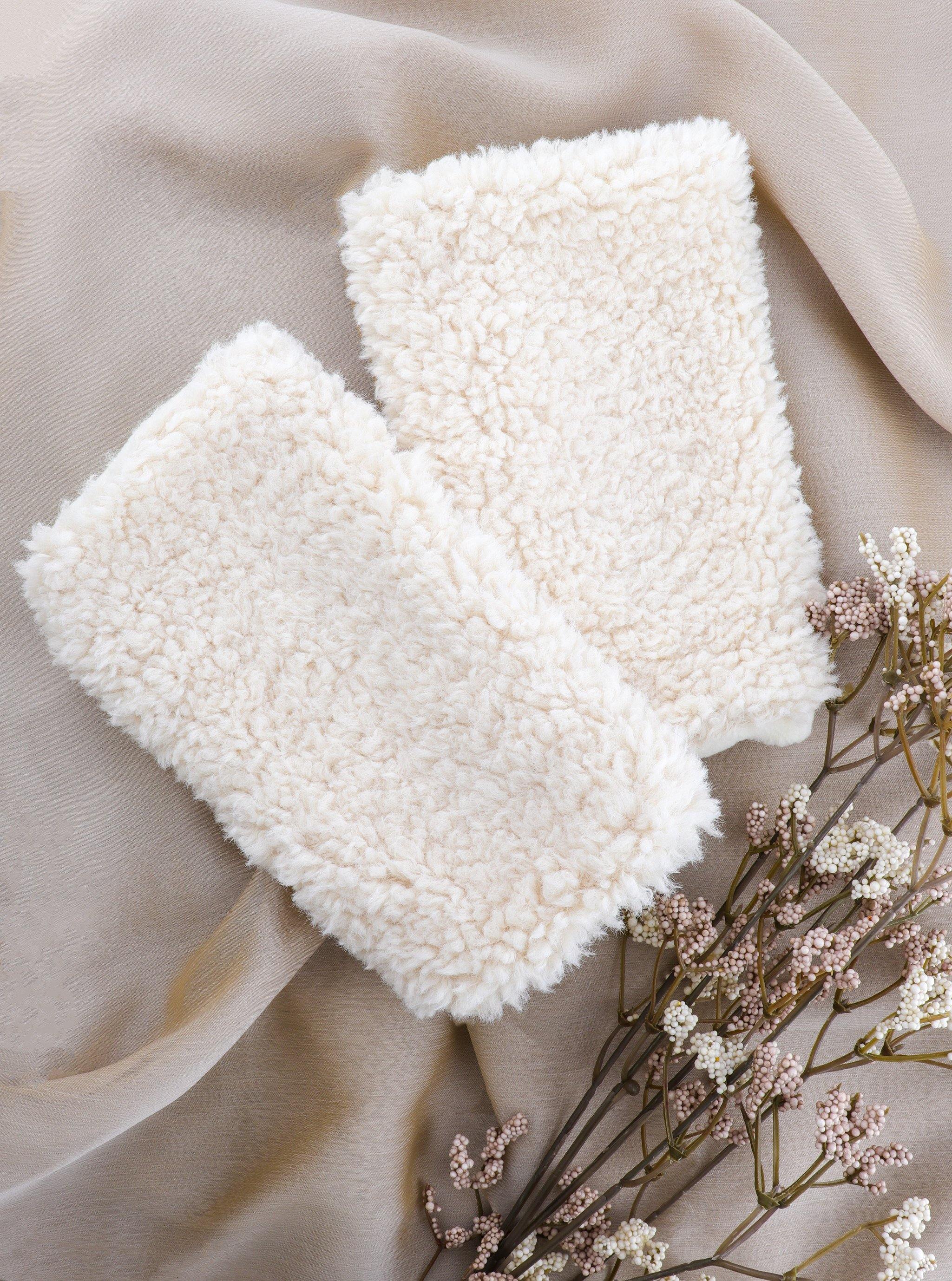 PAYDEN FAUX FUR FINGERLESS GLOVES - Simplique Mode