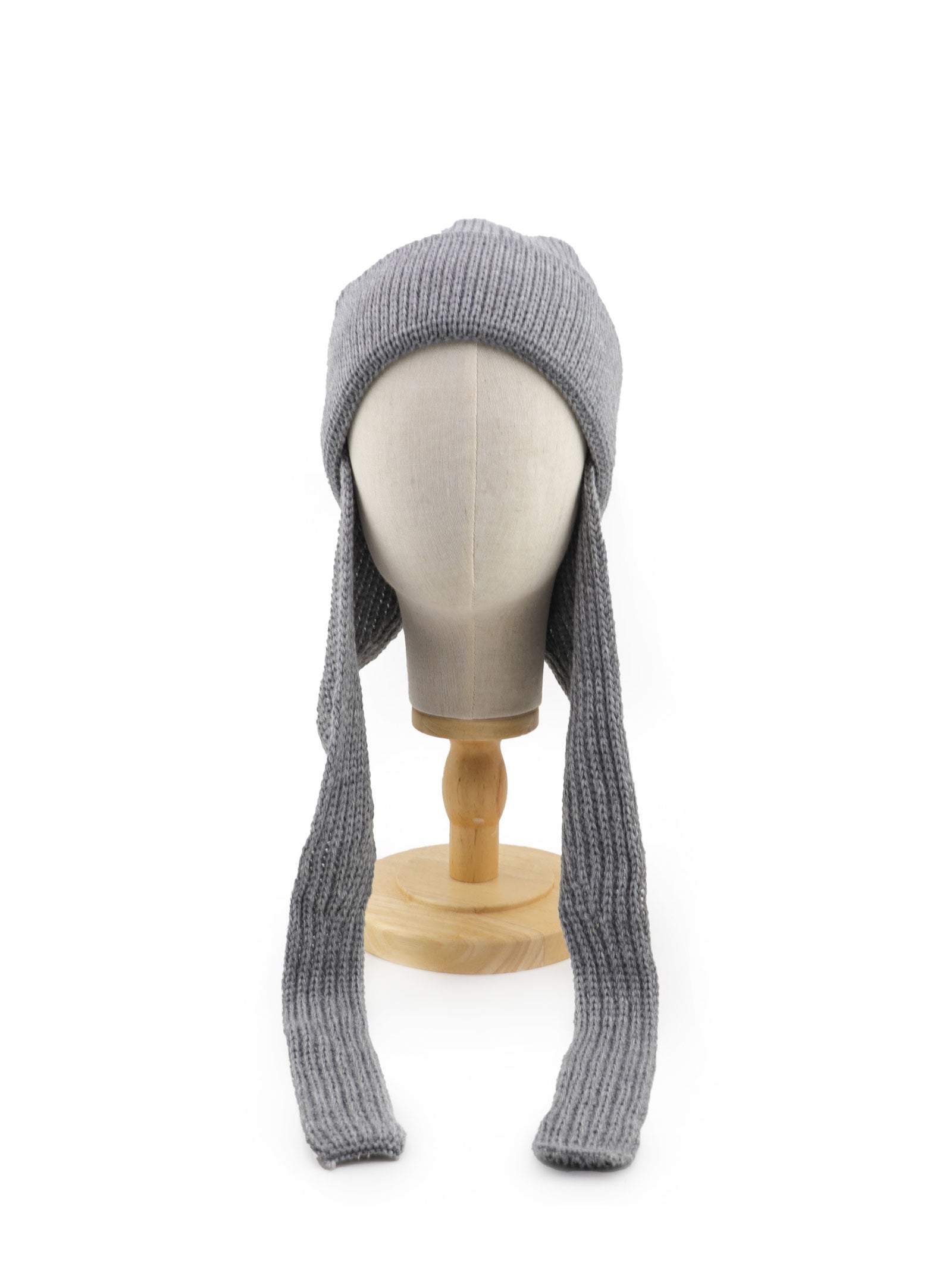 Hanne Long Muffler Knit Beanie - Simplique Mode
