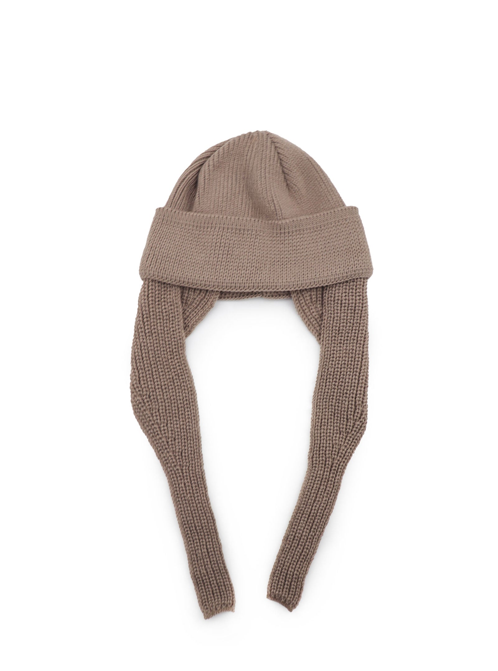 Hanne Long Muffler Knit Beanie - Simplique Mode