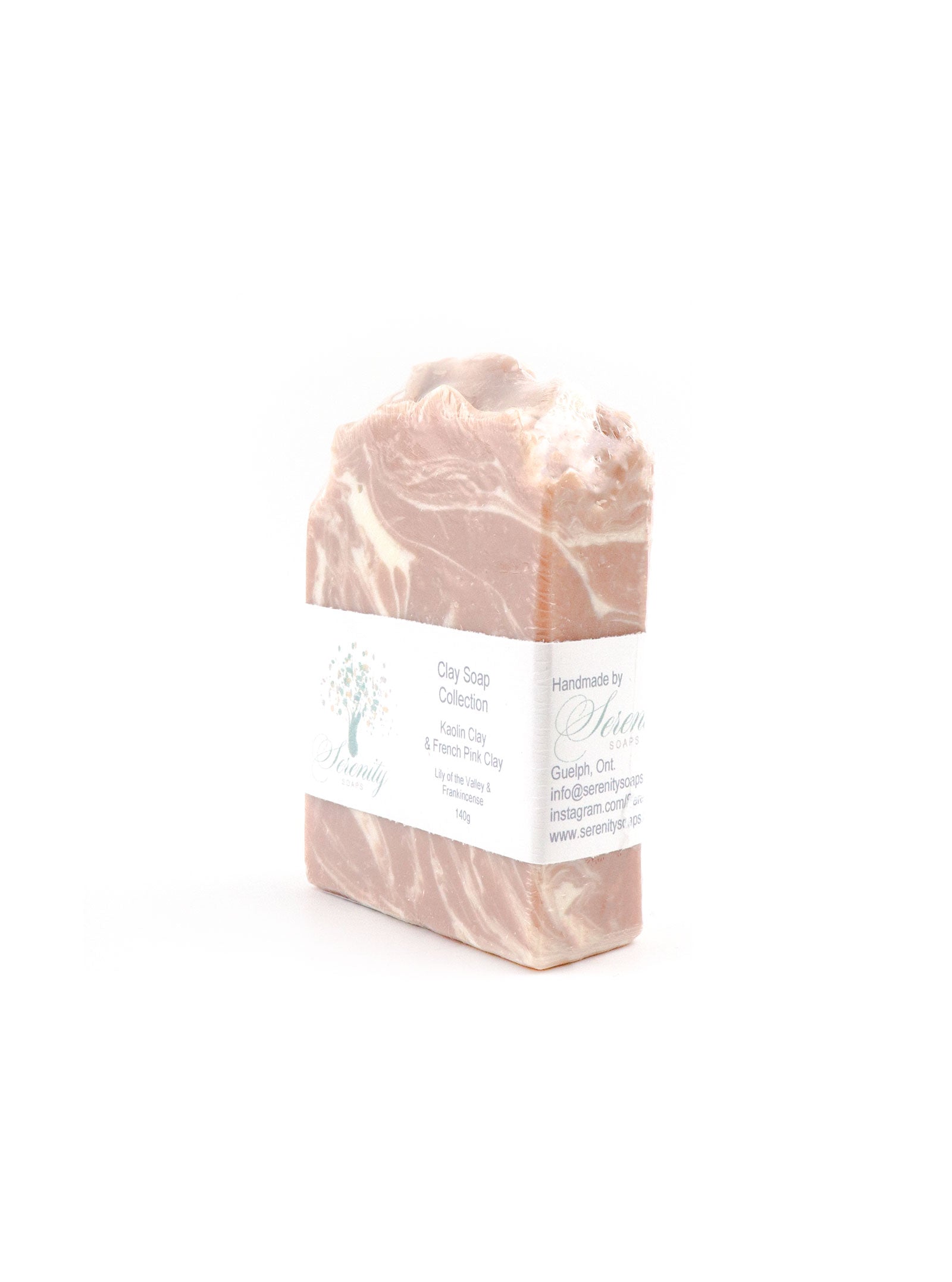 HANDMADE FRENCH PINK CLAY ARTISAN SOAP