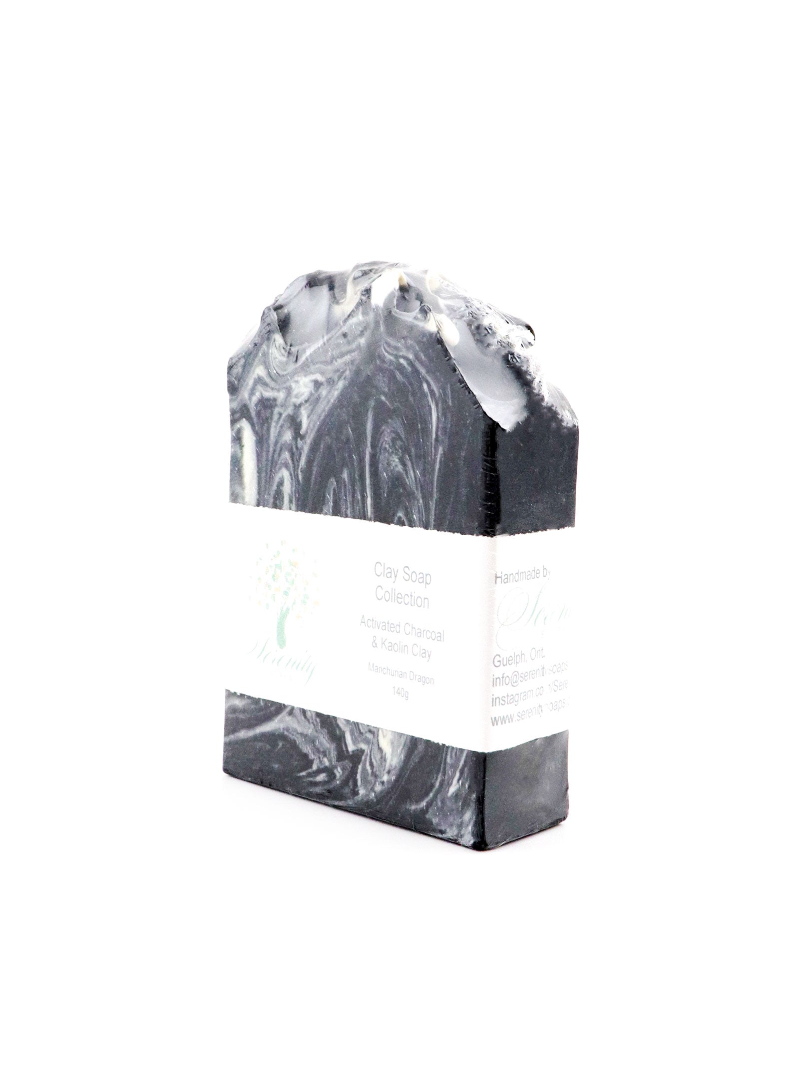 HANDMADE ACTIVATED CHARCOAL WITH KAOLIN CLAY ARTISAN SOAP