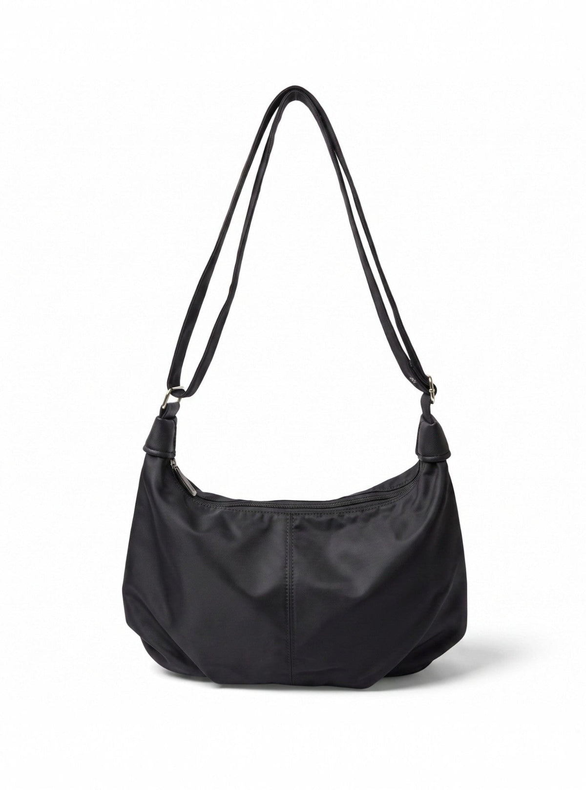 Brickley black nylon crossbody bag