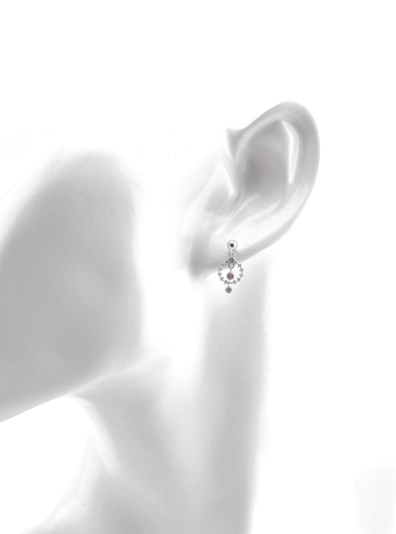 KAIRA SILVER EARRINGS - Simplique Mode