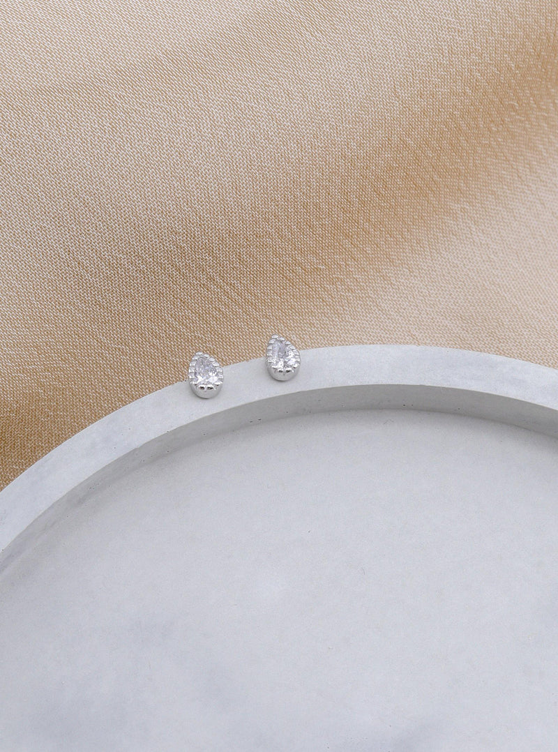 KENIA SILVER EARRINGS - Simplique Mode