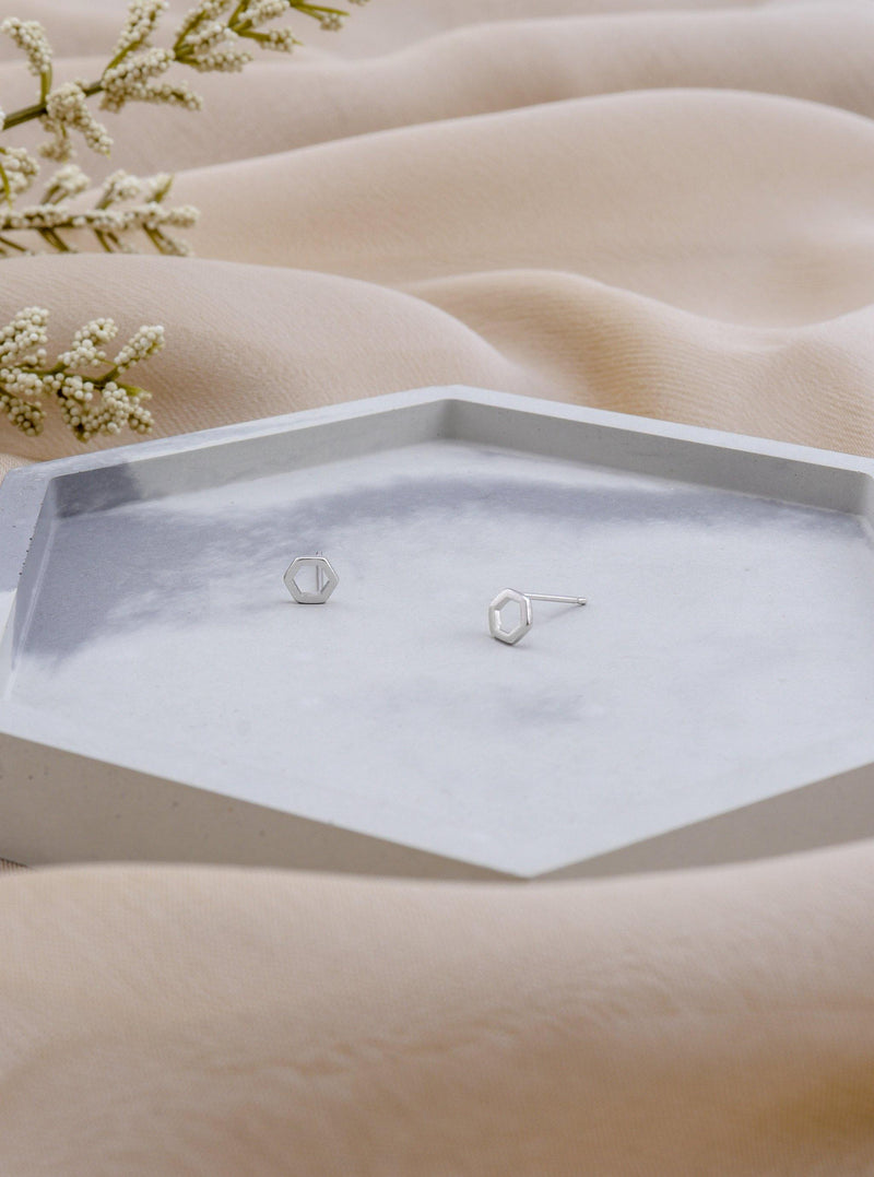 KORI SILVER EARRINGS - Simplique Mode