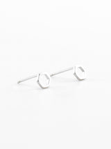 KORI SILVER EARRINGS - Simplique Mode