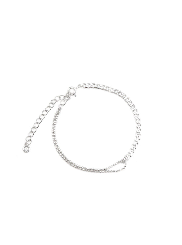 RACE SILVER BRACELET - Simplique Mode