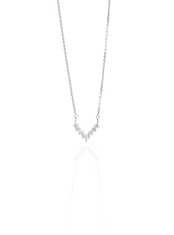 KELLENE SILVER NECKLACE - Simplique Mode