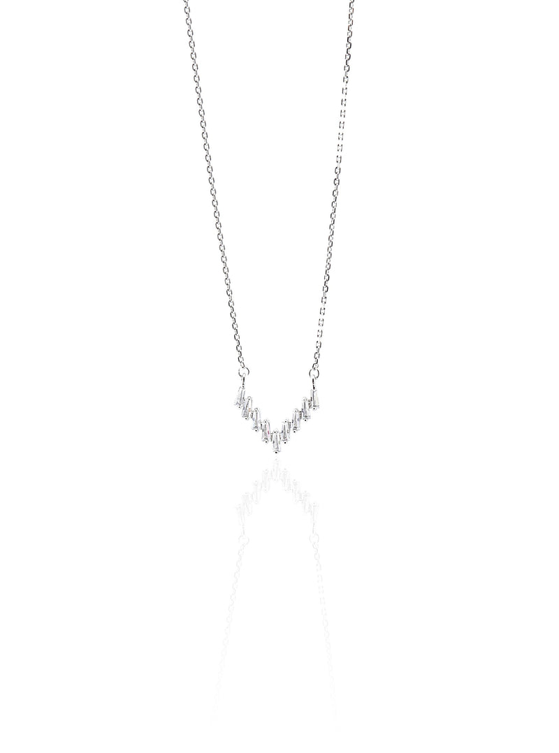 KELLENE SILVER NECKLACE - Simplique Mode