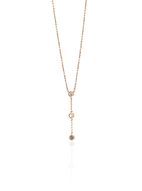 KELIA SILVER NECKLACE - Simplique Mode