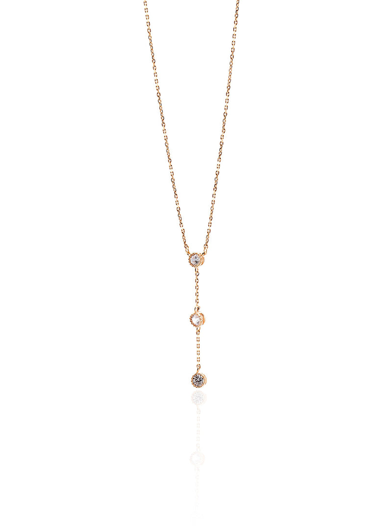 KELIA SILVER NECKLACE - Simplique Mode