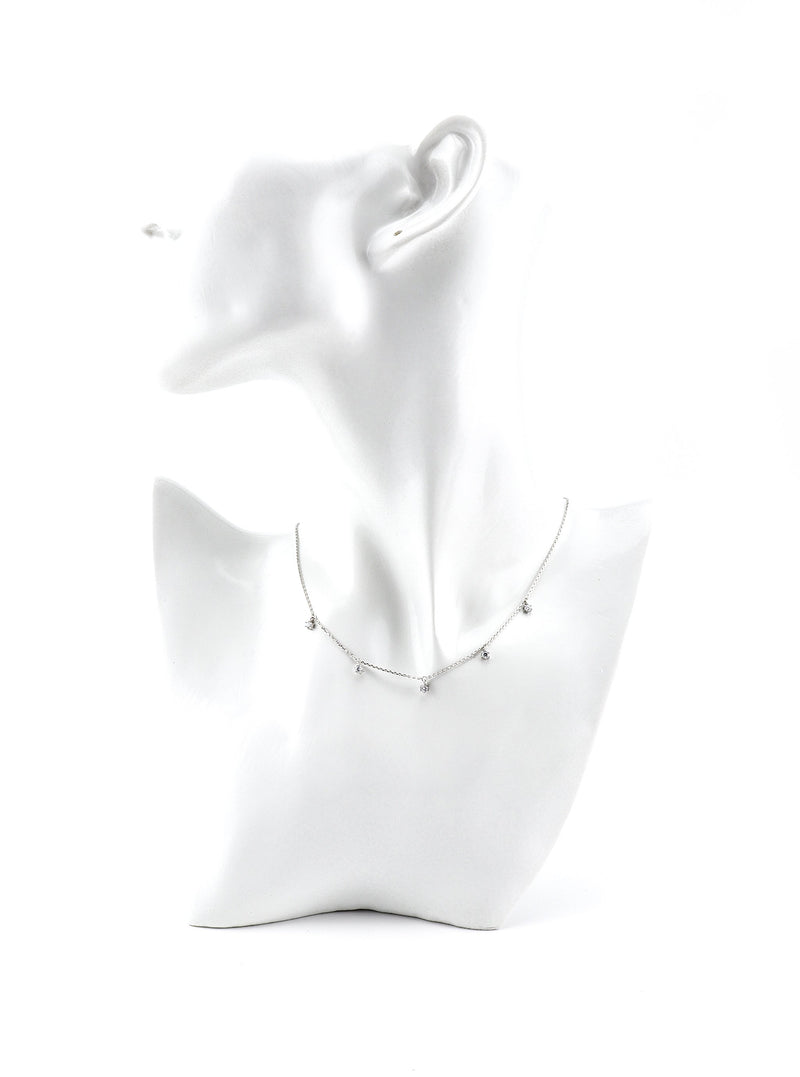 KATIE SILVER NECKLACE - Simplique Mode