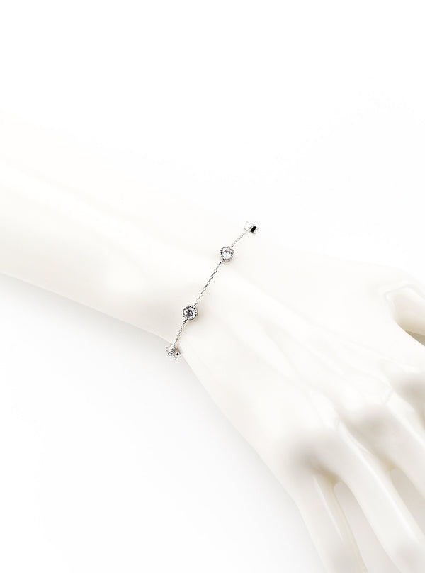 ROSALEE SILVER BRACELET - Simplique Mode