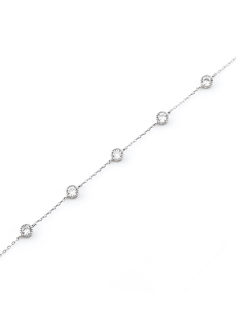 ROSALEE SILVER BRACELET - Simplique Mode