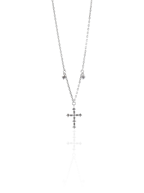 KAORI SILVER NECKLACE - Simplique Mode