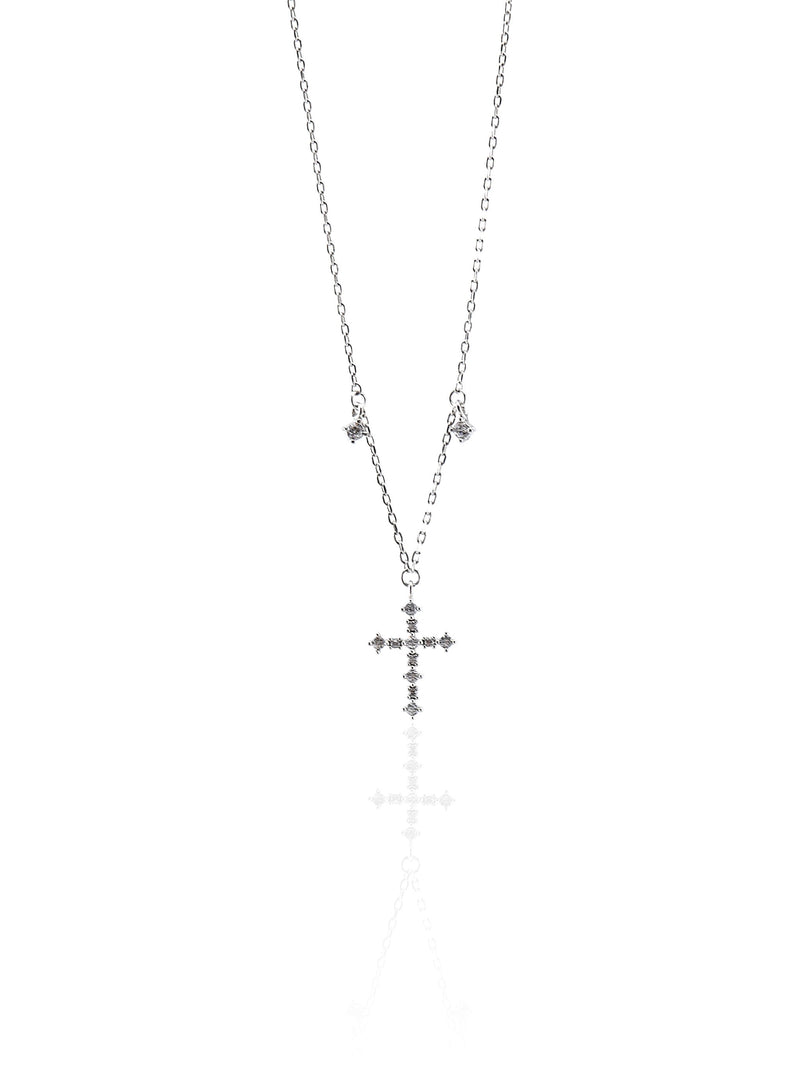 KAORI SILVER NECKLACE - Simplique Mode