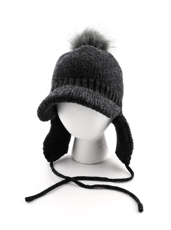 HEATHER KNIT CAP - Simplique Mode