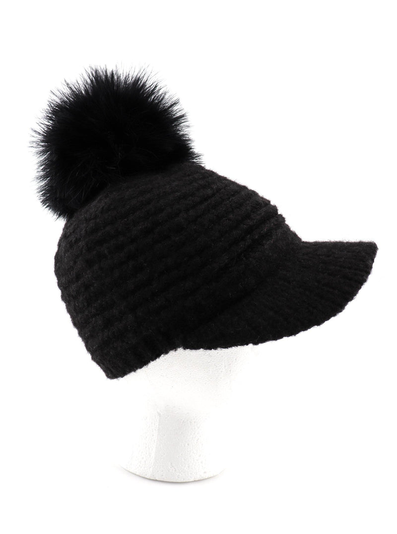 HOPE KNIT POM CAP - Simplique Mode