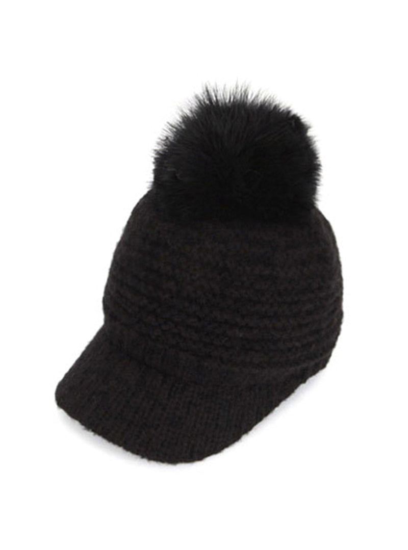 HOPE KNIT POM CAP - Simplique Mode