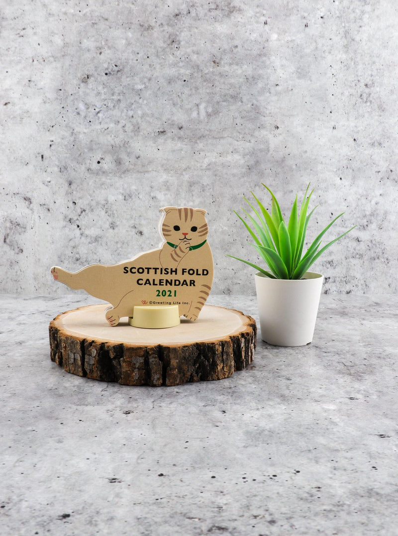 SCOTTISH FOLD CAT 2021 CALENDAR - Simplique Mode