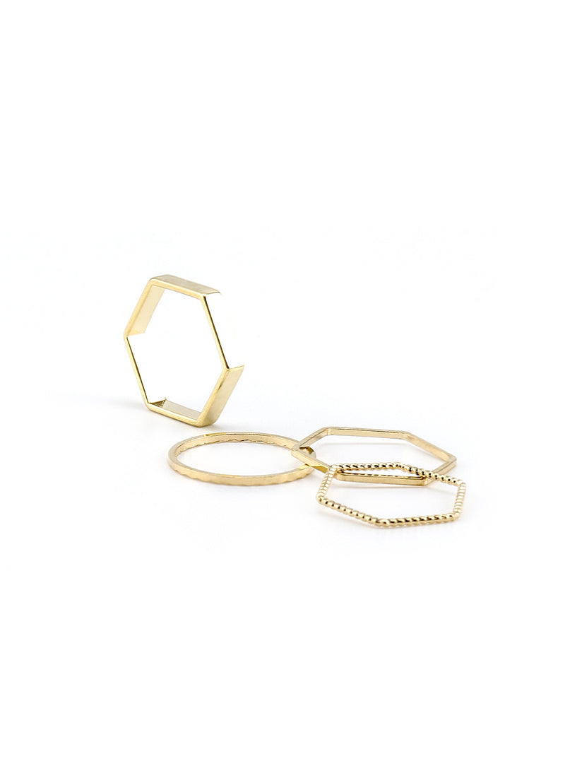 MECCA RING SET - Simplique Mode