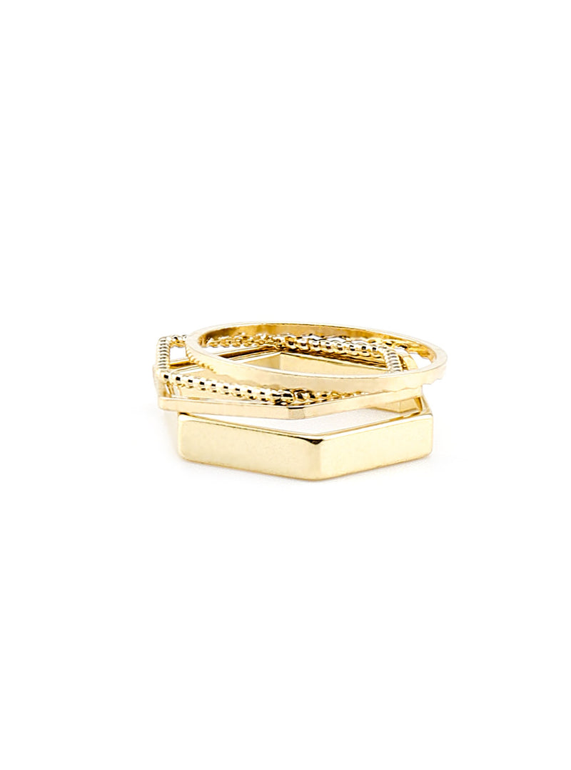 MECCA RING SET - Simplique Mode