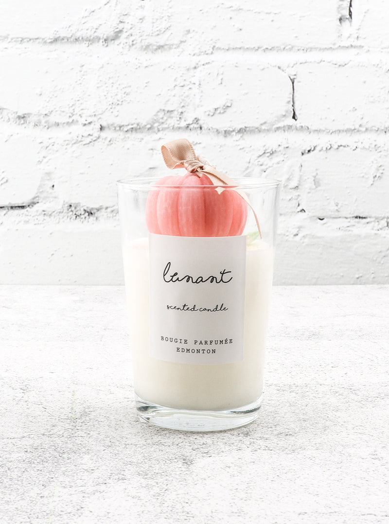 PINK PUMPKIN CANDLE