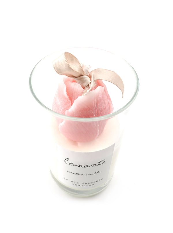 PINK TULIP CANDLE