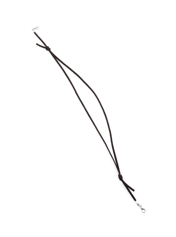 FACE MASK FAUX LEATHER STRAP - Simplique Mode