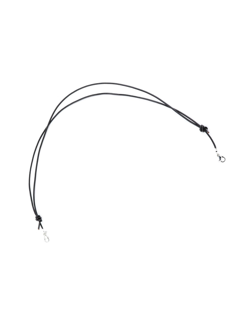 FACE MASK LEATHER CORD STRAP - Simplique Mode