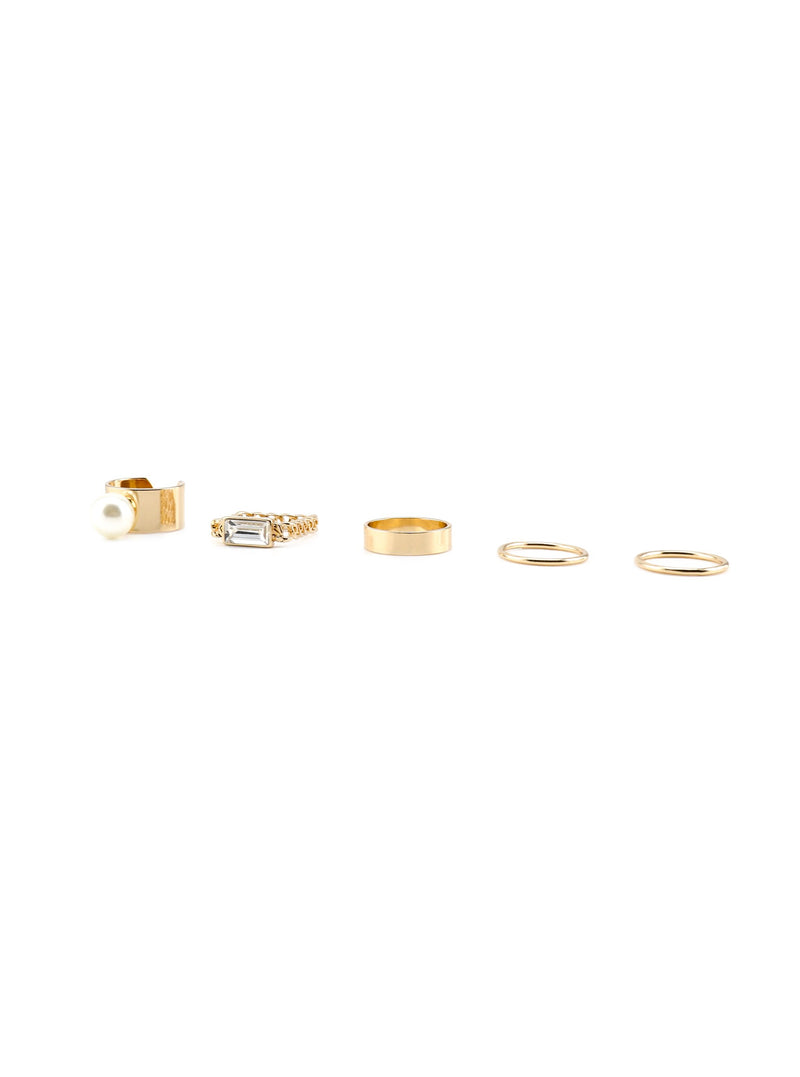 MILANA RING SET - Simplique Mode
