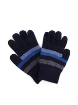 PAYTON STRIPE KNIT SMARTPHONE GLOVES - Simplique Mode