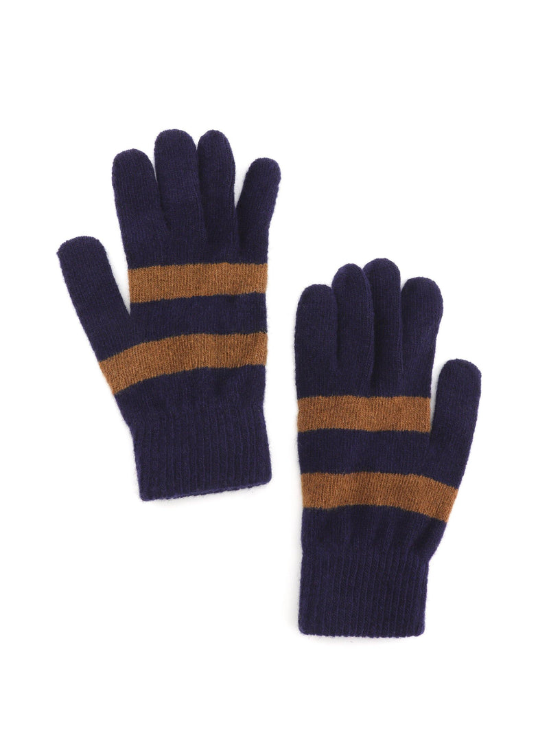 PRESLEY STRIPE KNIT GLOVES - Simplique Mode