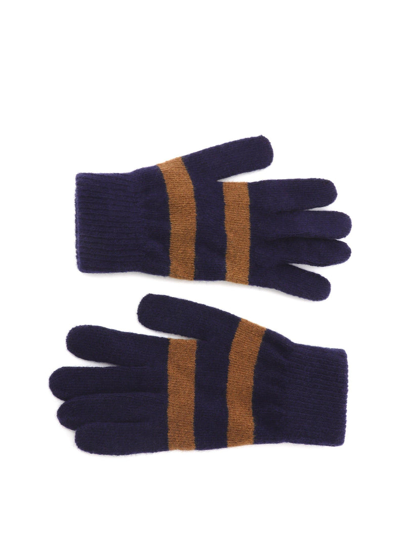 PRESLEY STRIPE KNIT GLOVES - Simplique Mode