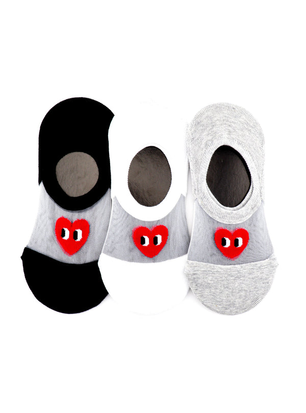 HEART SLIP SOCKS - Simplique Mode