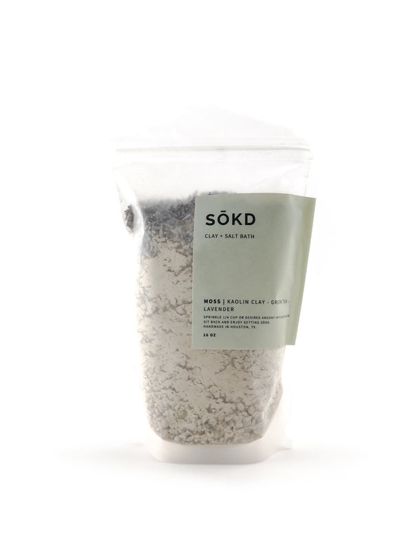 CLAY + SALT BATH POWDER