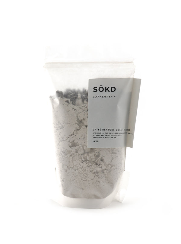 CLAY + SALT BATH POWDER