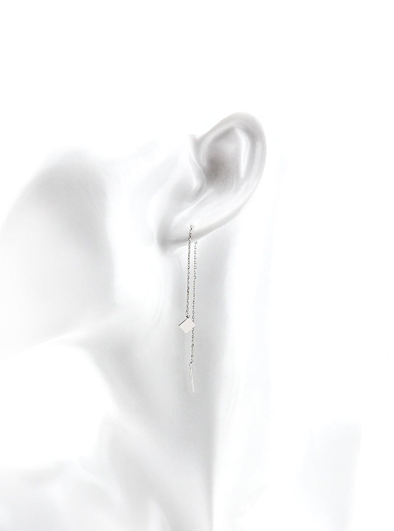 KELSEA SILVER EARRINGS - Simplique Mode