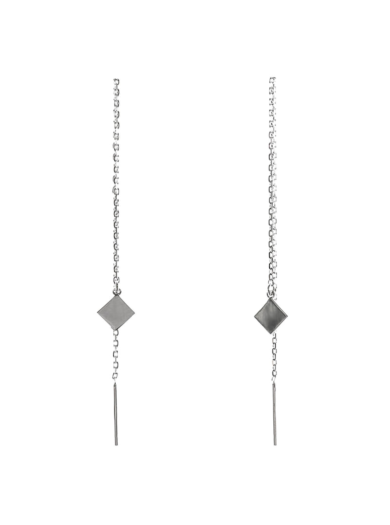 KELSEA SILVER EARRINGS - Simplique Mode