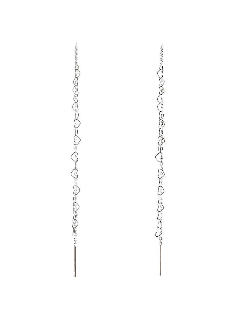 KACIE SILVER EARRINGS - Simplique Mode