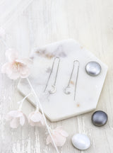 KEILA SILVER EARRINGS - Simplique Mode