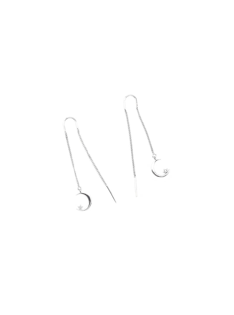 KEILA SILVER EARRINGS - Simplique Mode