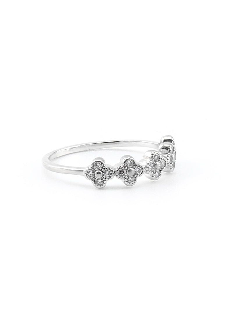 RHETA SILVER RING - Simplique Mode