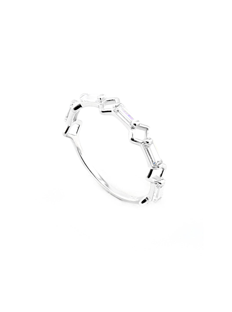 ROZA SILVER RING - Simplique Mode